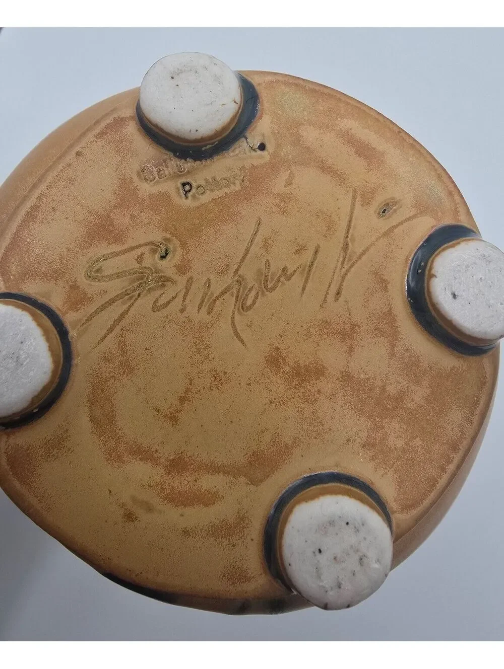 James Sankowski Ballston Lake Pottery Signed Studio Art Vase 7.5